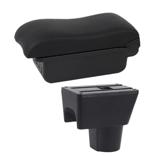 SPAMFAFGHQ Für N&issan Für Terrano 3 2010-2018 Auto-Armaturenbrett-Ablagefach Auto-Armaturenbrett-Ablagefach Gebogene Oberfläche(B black line 3USB) von SPAMFAFGHQ