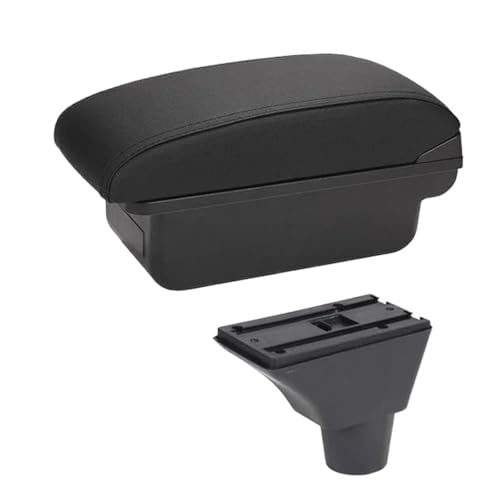 SPAMFAFGHQ Für Opel Für Meriva Armlehnenbox Mittelkonsole Arm-/Ellenbogenstütze Aufbewahrungskasten(A-Black black line) von SPAMFAFGHQ