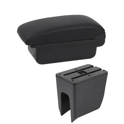 SPAMFAFGHQ Für R&enault Für K-ZE Auto Armlehnenbox Mittelkonsole Interne Nachrüstung USB-Ladung(Eine rote Linie KEIN USB) von SPAMFAFGHQ