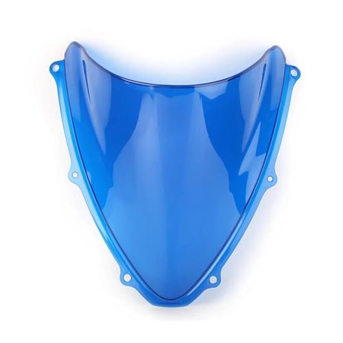 SPAMFAFGHQ Für Suzuki GSXR600 GSXR750 GSXR 600 750 K6 K7 2006-2007 Motorrad-Windschutzscheibe(Blau) von SPAMFAFGHQ