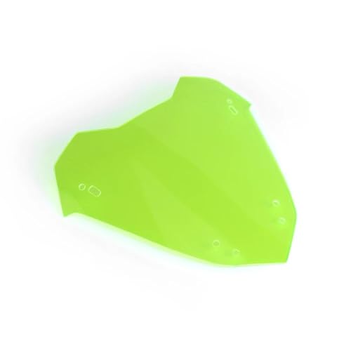 SPAMFAFGHQ Für Y&amaha XMAX300 2023 2024 Motorrad Sport Visier Windschutzscheibe Windschutz Wind Schild Deflectore Bildschirm(Fluorescent Green) von SPAMFAFGHQ