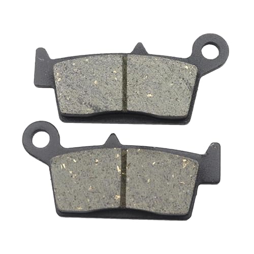 SPAMFAFGHQ Für Y&amaha YZ125 YZ250 R S T W V 2T 2003-2007 YZ250F WR250F WR250R WR250X YZ450F WR450F Motorrad-Bremsbeläge Hinten Scheiben Bremsbeläge von SPAMFAFGHQ