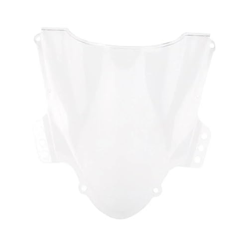 SPAMFAFGHQ Motorrad Bildschirm Double Bubble Windschutzscheibe Deflektor Schutz Windschutzscheibe Für Suzuki GSXR 1000 GSXR1000 GSX-R1000 K5 2005 2006(Klar) von SPAMFAFGHQ