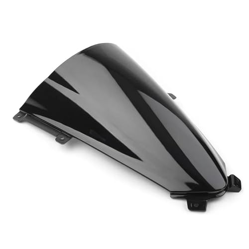 SPAMFAFGHQ Motorrad Double Bubble Windschutzscheibe Deflektor Schutz Wind Bildschirm Für Ducati Für Panigale V2 V4 R S V4R V4S 2018 2019 2020 2021 2022(SCHWARZ) von SPAMFAFGHQ