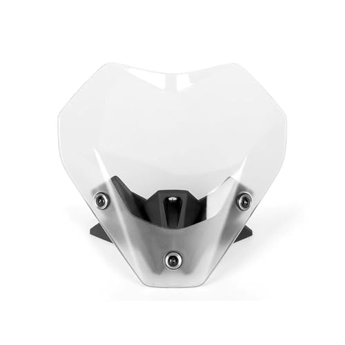 SPAMFAFGHQ Motorrad-Spoiler Windschutzscheibe Windabweiser Spoiler Für S1000R S 1000 R S 1000R 2021 2022 2023(Transparent) von SPAMFAFGHQ