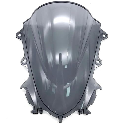 SPAMFAFGHQ Motorrad Sport Racing Windschutzscheibe Windschutzscheibe Deflektor Sonnenblende Für Y&amaha YZF R15 V3.0 YZF-R15 V3 YZF R125 YZF-R125 2019 2020 2021(GRAU) von SPAMFAFGHQ