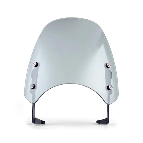 SPAMFAFGHQ Motorrad-Windabweiser für Triumph für Bonneville für Scrambler 1200 XE XC BE 2019 2020 2021 2022 2023(Gray) von SPAMFAFGHQ
