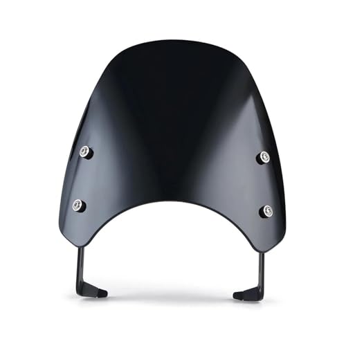 SPAMFAFGHQ Motorrad-Windabweiser für Triumph für Bonneville für Scrambler 1200 XE XC BE 2019 2020 2021 2022 2023(SCHWARZ) von SPAMFAFGHQ