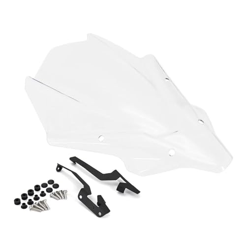 SPAMFAFGHQ Motorrad Windschutz Windschutz Verkleidung Deflektor Abdeckung Windabweiser Visier Für Y&amaha MT-07 2021(Transparent) von SPAMFAFGHQ