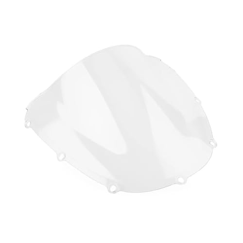 SPAMFAFGHQ Motorrad-Windschutzscheibe Double Bubble Für CBR954RR 2002 2003 Aus ABS-Kunststoff(Klar) von SPAMFAFGHQ