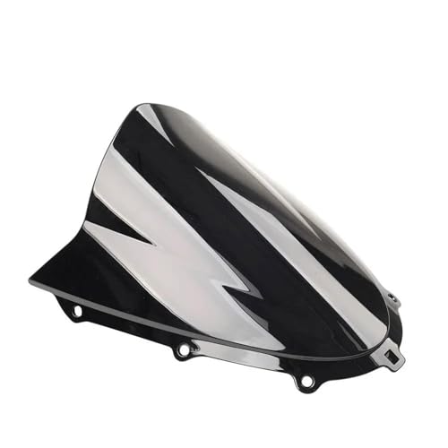 SPAMFAFGHQ Motorrad-Windschutzscheibe Double Bubble Windabweiser Für Suzuki GSXR 125 150 2018 2019 2020 2021 2022(SCHWARZ) von SPAMFAFGHQ