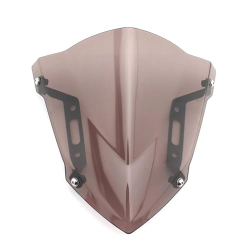 SPAMFAFGHQ Motorrad Windschutzscheibe Für Y&amaha MT-07 FZ-07 2018 2019 2020 2021 ABS-Kunststoff Windabweiser(Braun) von SPAMFAFGHQ