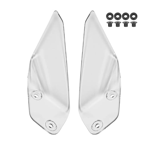 SPAMFAFGHQ Motorrad-Windschutzscheibe Seitlicher Windabweiser Für R1200GS LC R 1200 GS ADV K50 K51 2014–2020 R1250GS Für Adventure 2019–2022(Klar) von SPAMFAFGHQ