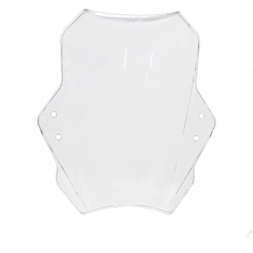 SPAMFAFGHQ Motorrad-Windschutzscheibe Universell Verstellbar Für Y&amaha FZ1 FZ8 MT-01 MT-03 MT-07 MT-09 MT-125 2022 2023(Weiss) von SPAMFAFGHQ