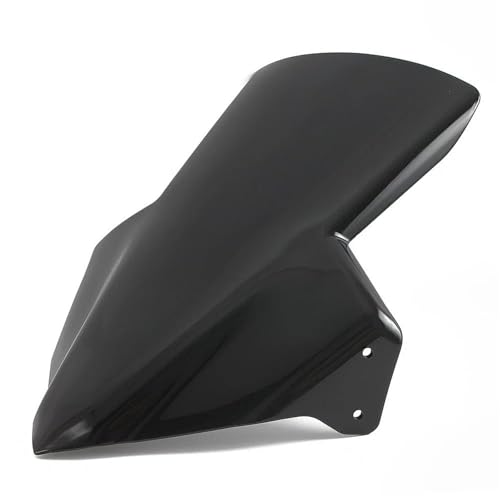 SPAMFAFGHQ Motorrad Windschutzscheibe WindScreen Für CB650F CB 650 F CB 650F CB650FA FA 2014-2021 Frontverkleidung Scheinwerfer Windabweiser(SCHWARZ) von SPAMFAFGHQ