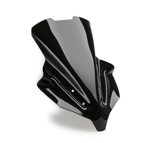 SPAMFAFGHQ Motorrad Zubehör Touring Windschutzscheibe Visier Windschutz Passt Für Y&amaha MT10 MT-10 MT 10 SP 2022 2023 2024 Double Bubble(SCHWARZ) von SPAMFAFGHQ