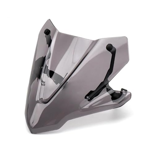 SPAMFAFGHQ Motorrad Zubehör Windschutzscheibe Erweiterte Spoiler Windschutzscheibe Air Deflektor Für Hornet CB750 Für Hornet 2023(GRAU) von SPAMFAFGHQ