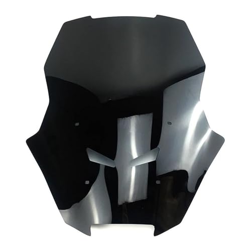 SPAMFAFGHQ Motorradzubehör Windschutzscheibe Sport Windschutzscheibe Visier Windabweiser Passend Für Forza 750 Forza 750 2021(SCHWARZ) von SPAMFAFGHQ