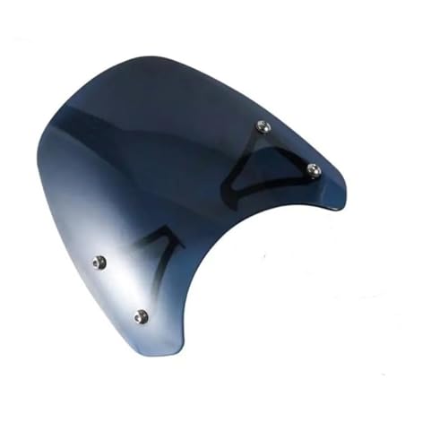 SPAMFAFGHQ Universelle Schwarze Motorrad-Windschutzscheibe Windabweiser Verkleidung Für CB650R 6XDB Motorradzubehör(GRAU) von SPAMFAFGHQ