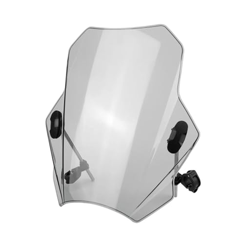 SPAMFAFGHQ Universelle Windschutzscheibenabdeckungen Für Y&amaha MT07 Und MT09 Verstellbare Motorrad-Windschutzscheibe.(GRAU) von SPAMFAFGHQ