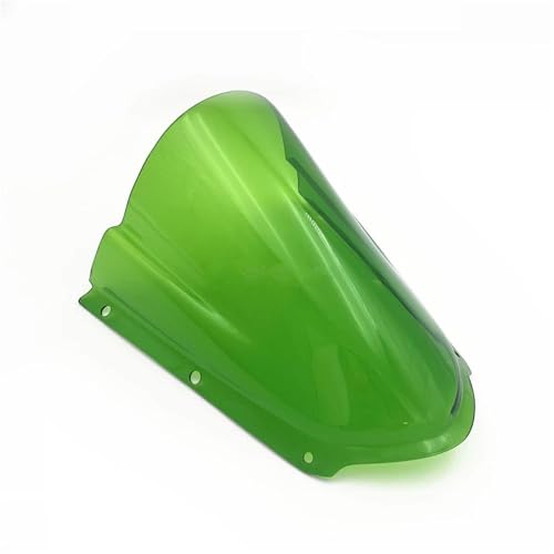 SPAMFAFGHQ Windschutzscheibe Mit Blasen-Design Motorradzubehör Für Kawasaki ZX10R ZX10 R 2021 2022 Windschutzscheibenteile Und Zubehör(Grün) von SPAMFAFGHQ