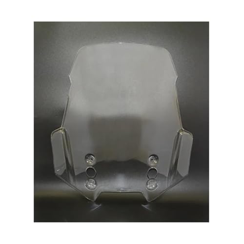 SPAMFAFGHQ Windschutzscheibe Windschutzscheibe Luftstrom Windabweiser Viser Visier Glas Für Kawasaki Für V&ersys 650 KLE650 2015 2016 2017 2018 2019 2020 2021(Transparent) von SPAMFAFGHQ
