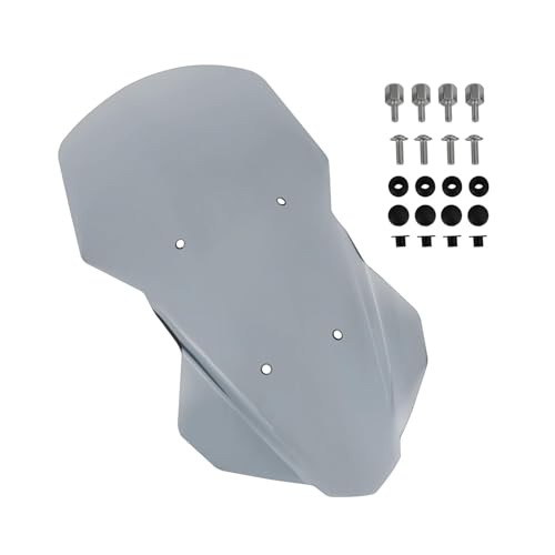 SPAMFAFGHQ Windschutzscheibe für Y&amaha Fort Racer 700 7 Motorrad Teile Front windschutzscheibe windschutzscheibe Bildschirm deflektoren(GRAU) von SPAMFAFGHQ