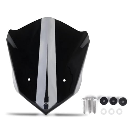 SPAMFAFGHQ Windscreen Windschutzscheibe Für B&MW F800R F800 R F800R 2015 2016 2017 2018 2019 2020 Windschutzscheibe Luftstromabweiser Zubehör(SCHWARZ) von SPAMFAFGHQ
