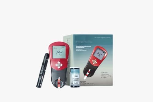 SPANCARE PHARMACEUTICALS _Hämoglobin-Messgerät mit 50 Streifen von SPANCARE PHARMACEUTICALS