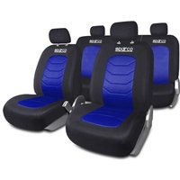 Auto Sitzbezüge - Blau/Schwarz - 4er Set - Sparco von SPARCO