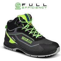 Sparco 07542NRVF Indy Ranger ESD S3S SR Sicherheitsschuh, Schwarz/Grün, 35 Sparco 07542NRVF Indy Ranger ESD S3S SR Sicherheitsschuh, Schwarz/Grün, 35 von SPARCO