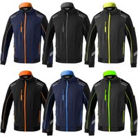 Sparco Austin Tech Light-Shell Arbeitsjacke 02413 - M - Schwarz / Orange von SPARCO