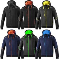 Sparco Colorado Tech Arbeits-Sweatshirt mit Kapuze und durchgehendem Reißverschluss 02414 - XS - Gelb Sparco Colorado Tech Arbeits-Sweatshirt mit Kapuze und durchgehendem Reißverschluss 02414 - XS - Gelb von SPARCO