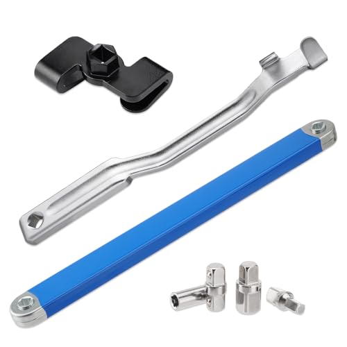 Schraubenschlüssel-Verlängerungswerkzeug und Schraubenschlüsselverlängerung, Werkzeugstange mit 1,27 cm Loch, versetzter Verlängerungsschlüsselsatz mit 1/2 Zoll, 1/4 Zoll und 3/8 Zoll Schraubenschlüssel-Verlängerungswerkzeug und Schraubenschlüsselverlängerung, Werkzeugstange mit 1,27 cm Loch, versetzter Verlängerungsschlüsselsatz mit 1/2 Zoll, 1/4 Zoll und 3/8 Zoll von SPARKWHIZ