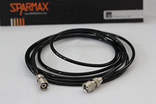 SPARMAX Verbindungsschlauch gerade schwarz 2m von Sparmax