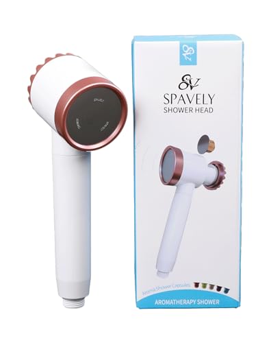 Spavely, Luxus Gefilterter Duschkopf Duschkopf mit Filter für Chlor, Rost, Sedimente Wasserfilter Duschkopf mit Vitamin Spavely, Luxus Gefilterter Duschkopf Duschkopf mit Filter für Chlor, Rost, Sedimente Wasserfilter Duschkopf mit Vitamin von SPAVELY