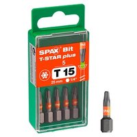 SPAX® T15 T-STAR  Plus Bit, 5 St. von SPAX®