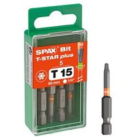 SPAX® T15 T-STAR  Plus Bits, 5 St. von SPAX®