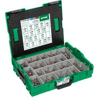 SPAX® Holzschrauben Sortiment L-BOXX Mini EDELSTAHL 5000009165019, 1070 St. von SPAX®