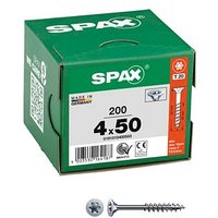 SPAX® Universalschrauben T20 Senkkopf WIROX 0191010400503 4 mm x 50 mm, 200 St. von SPAX®