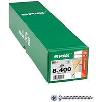 SPAX® Holzbauschrauben T40 Senkkopf WIROX 1201010804005 8 mm x 400 mm, 50 St. von SPAX®