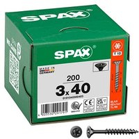 SPAX® Universalschrauben T10 Senkkopf BLAX 0191040300403 3 mm x 40 mm, 200 St. von SPAX®