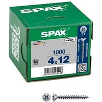 SPAX® Universalschrauben Z2 Senkkopf WIROX 1081010400125 4 mm x 12 mm, 1000 St. von SPAX®