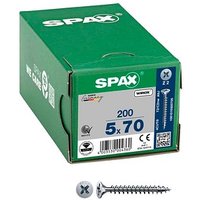 SPAX® Universalschrauben Z2 Senkkopf WIROX 1081010500705 5 mm x 70 mm, 200 St. von SPAX®