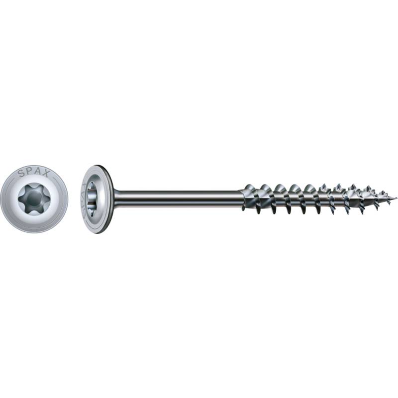 SPAX HI.FORCE Holzbauschraube WIROX Teilgewinde Tellerkopf T-STAR plus 4CUT-Spitze 10 x 220mm - 25 Stück von SPAX International GmbH & Co. KG