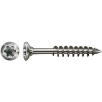S 4,5x45 A2 Linsenkopf Fraesrippen T-Star Plus T20 Teilgewinde Cut 200St - Spax von SPAX