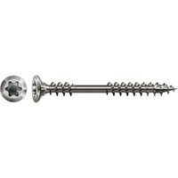 4,5x60 Fassadenschraube A2 Linsensenkkopf Klein 8Mm Starke Fraesrippen - Spax von SPAX