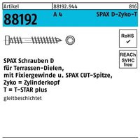 Holzbauschraube r 88192 Zylinderkopf t-star 6 x 40/23 -t a 4 m.CUT-Sp. von SPAX