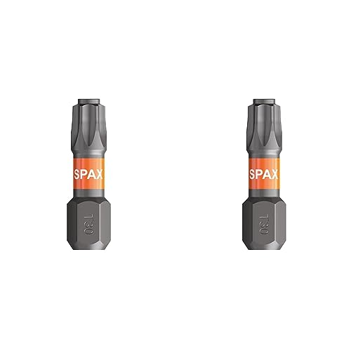 SPAX 5000009192309 Bit T-Star plus T30, 5 Stück in der Dose, 25 mm (Packung mit 2) von SPAX