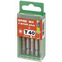 SPAX 5000009193409 Sechsrund-Bit T 40 5St. SPAX 5000009193409 Sechsrund-Bit T 40 5St. von SPAX